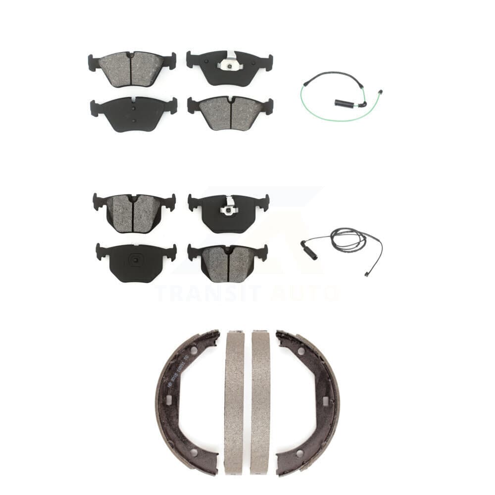 SIM - KSW-100243 - Front and Rear Disc Brake Pad Kits image 1