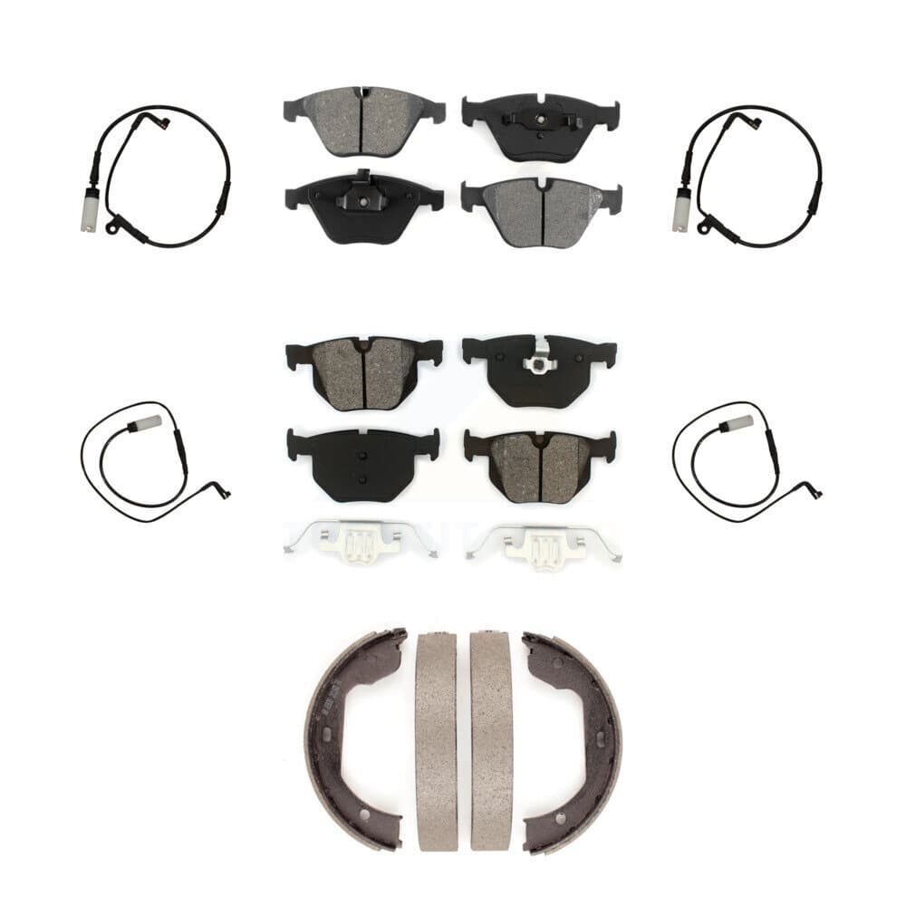 SIM - KSW-100284 - Front and Rear Disc Brake Pad Kits image 1