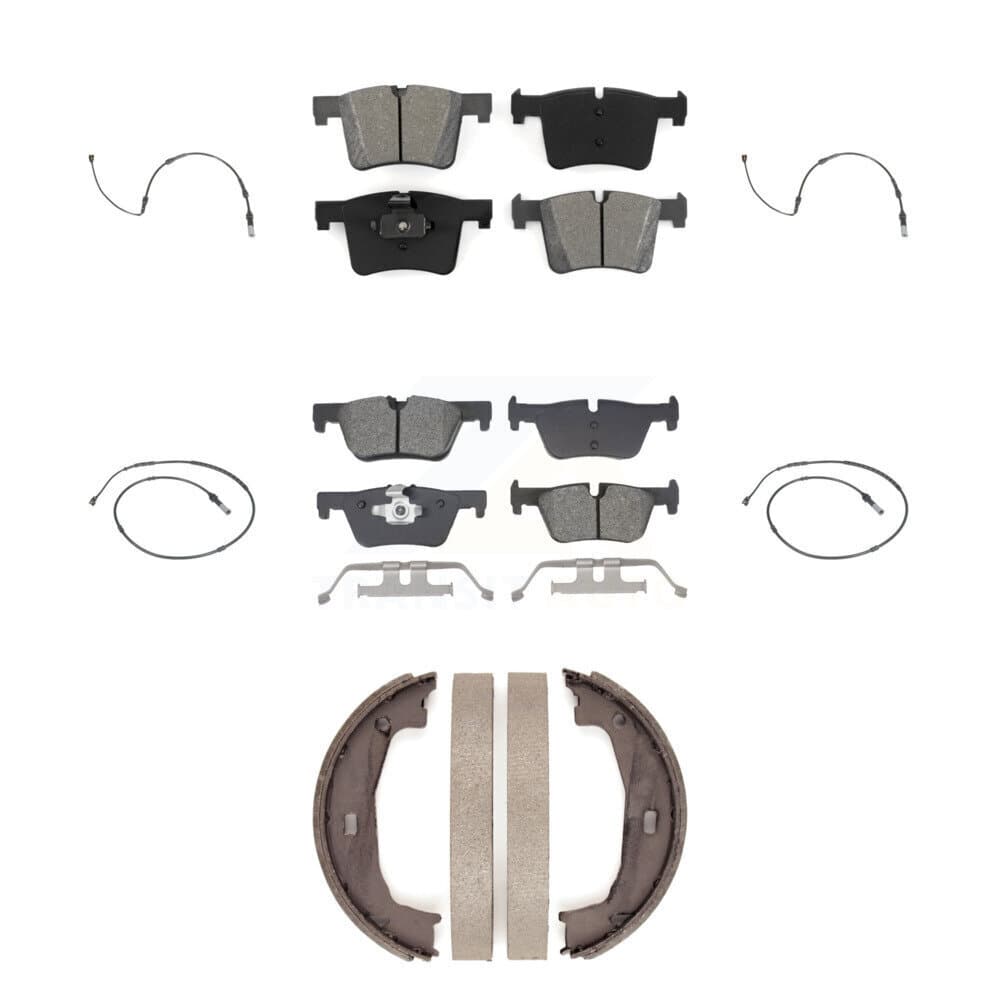 SIM - KSW-100836 - Front and Rear Disc Brake Pad Kits image 1