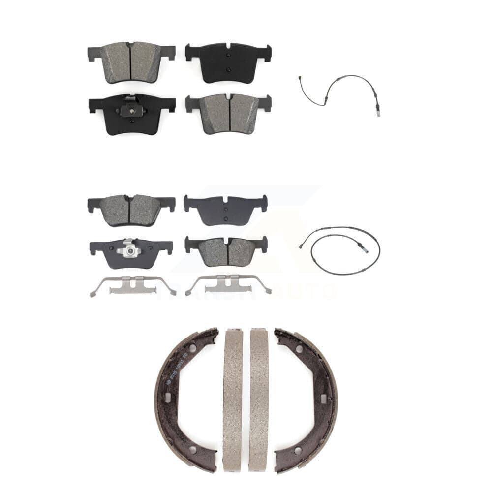 SIM - KSW-100837 - Front and Rear Disc Brake Pad Kits image 1