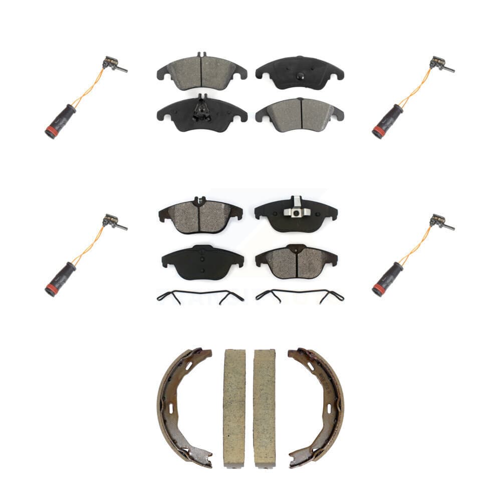 SIM - KSW-100904 - Front and Rear Disc Brake Pad Kits image 1
