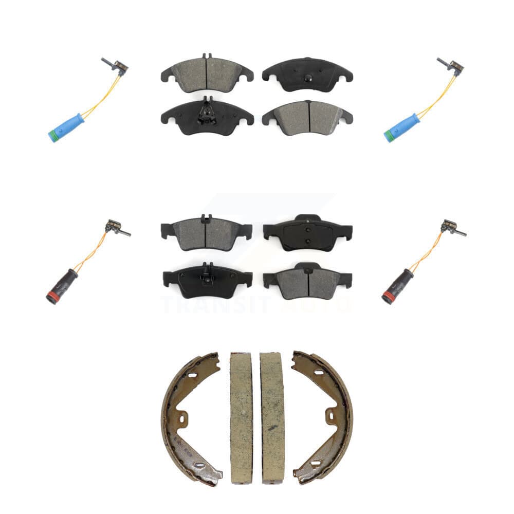 SIM - KSW-100908 - Front and Rear Disc Brake Pad Kits image 1