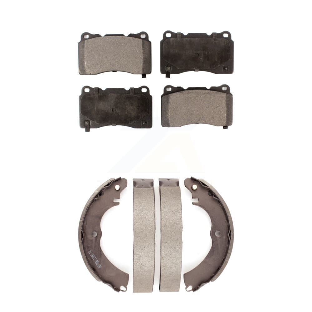 Transit Auto - KTN-100002 - Front and Rear Disc Brake Pad Kits image 1