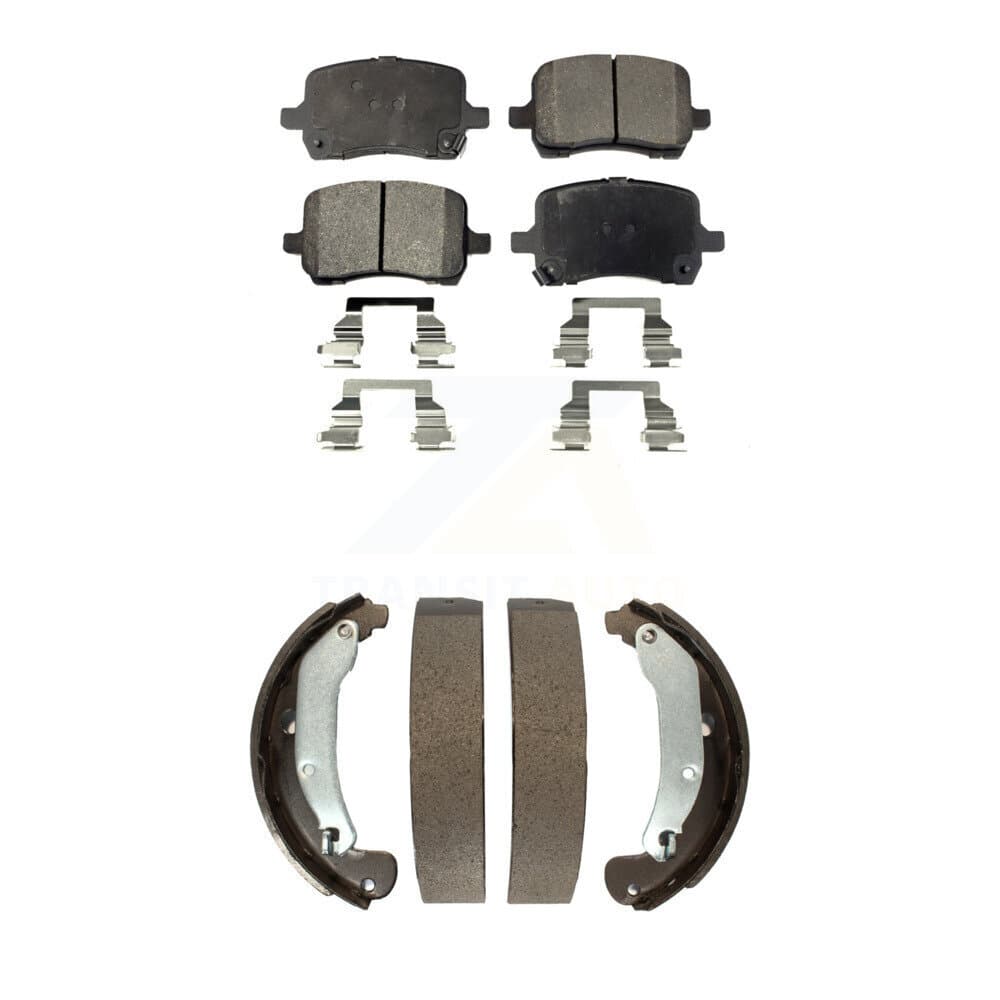 Transit Auto - KTN-100003 - Front and Rear Disc Brake Pad Kits image 1