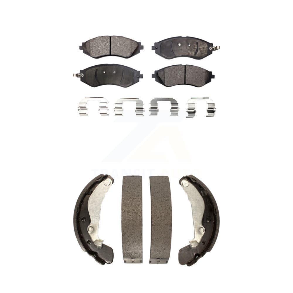 Transit Auto - KTN-100005 - Front and Rear Disc Brake Pad Kits image 1