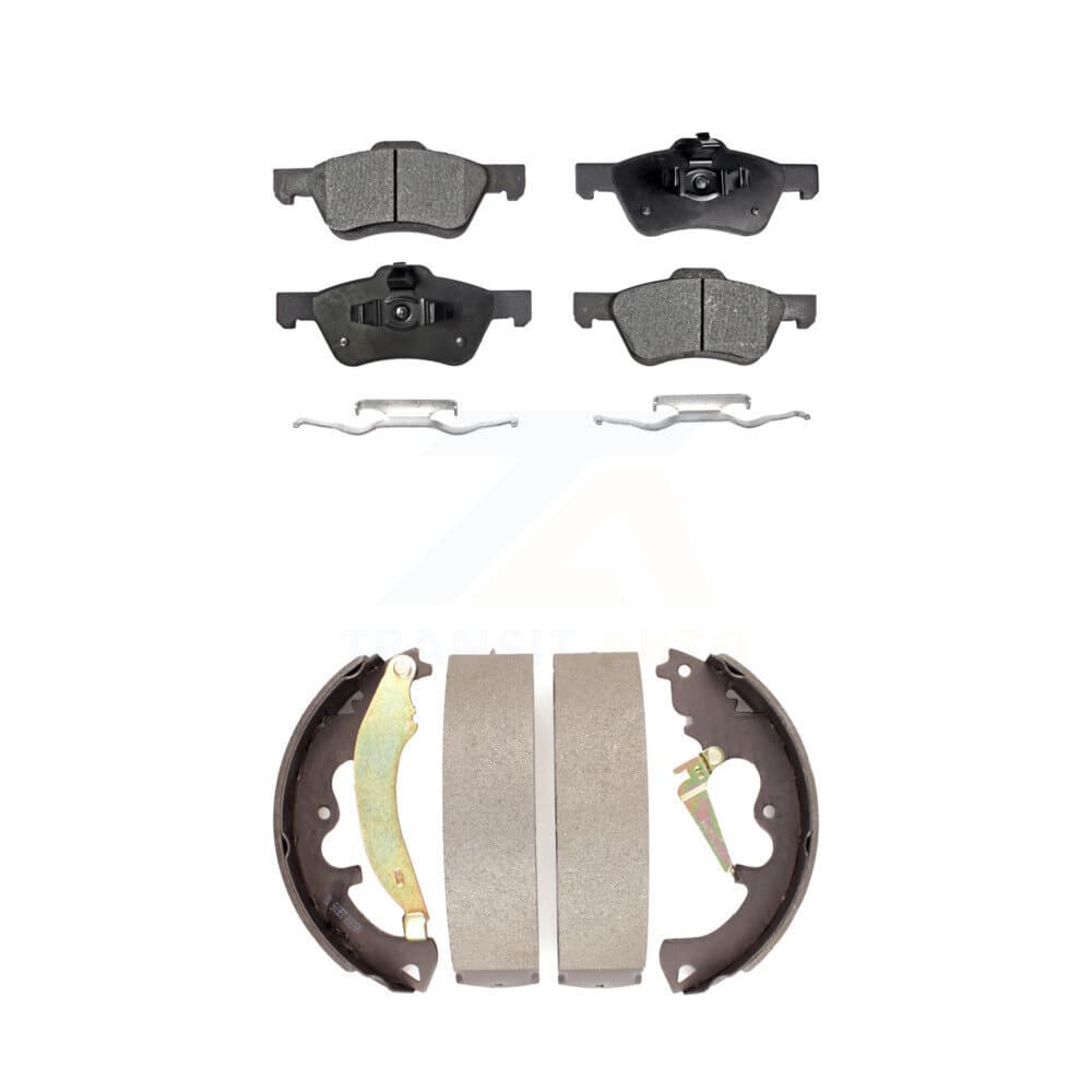 Transit Auto - KTN-100010 - Front and Rear Disc Brake Pad Kits image 1