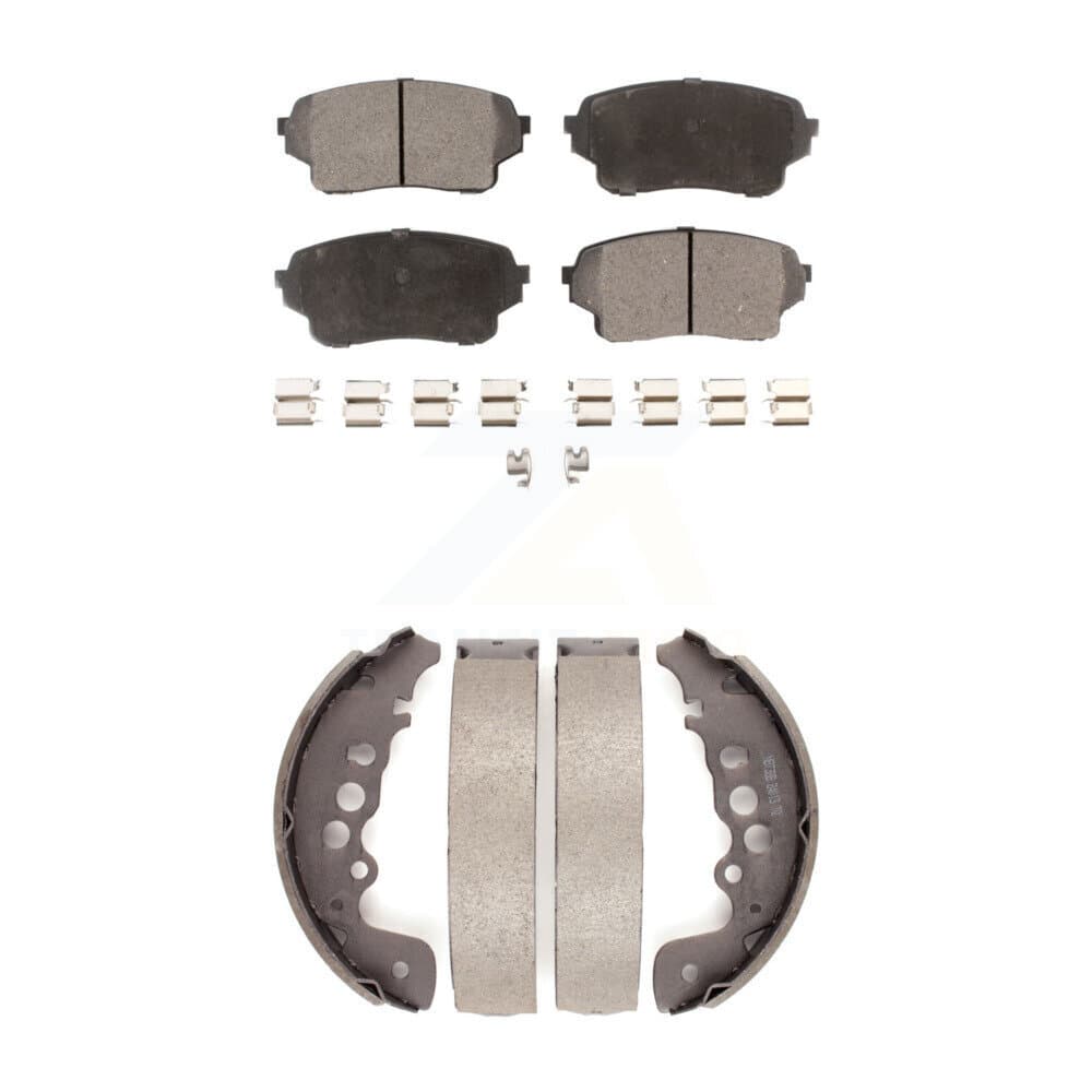 Transit Auto - KTN-100015 - Front and Rear Disc Brake Pad Kits image 1