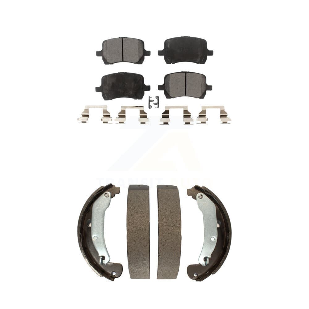 Transit Auto - KTN-100019 - Front and Rear Disc Brake Pad Kits image 1