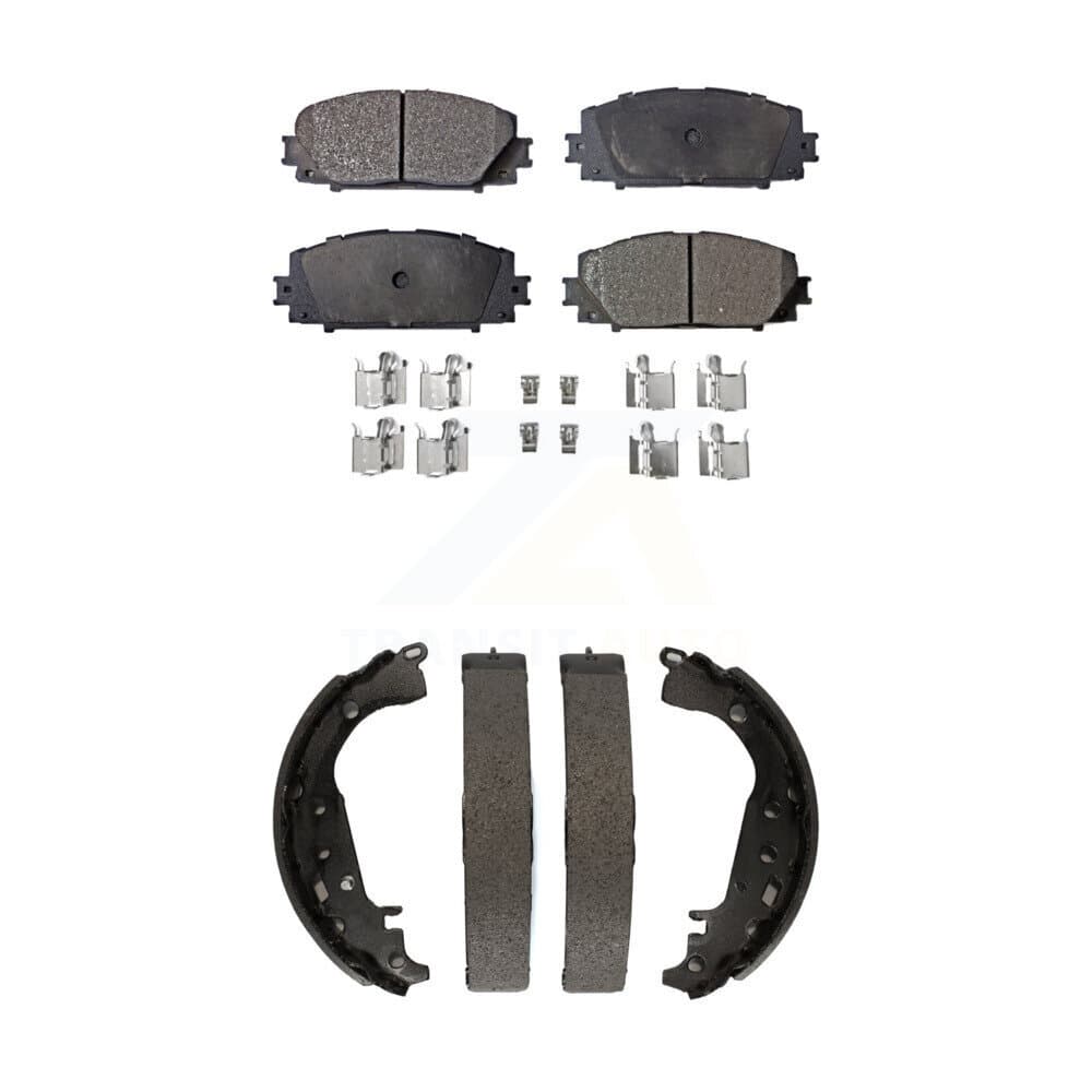 Transit Auto - KTN-100023 - Front and Rear Disc Brake Pad Kits image 1