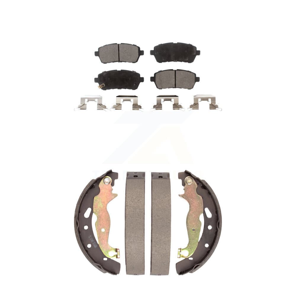 Transit Auto - KTN-100035 - Front and Rear Disc Brake Pad Kits image 1