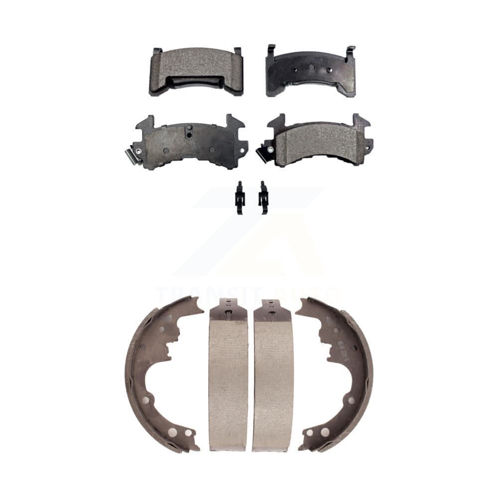 Transit Auto - KTN-100041 - Front and Rear Disc Brake Pad Kits image 1