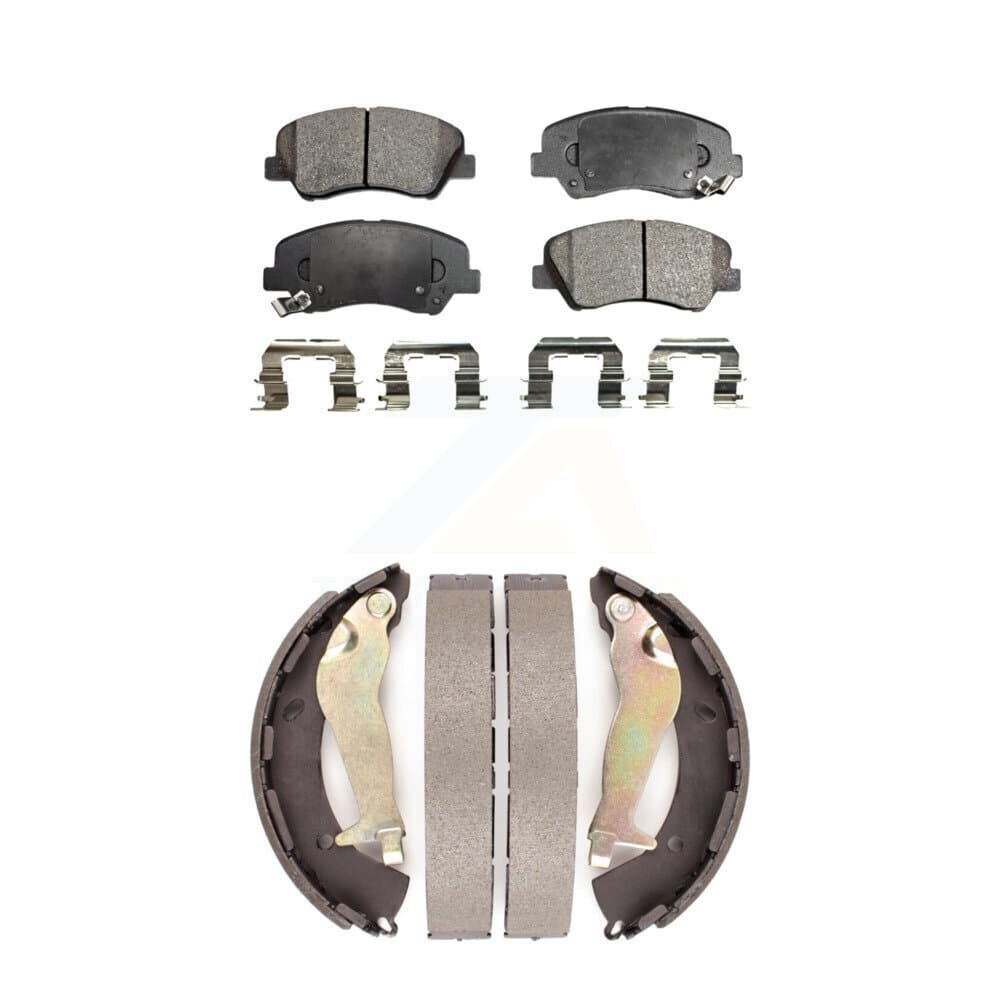 Transit Auto - KTN-100042 - Front and Rear Disc Brake Pad Kits image 1