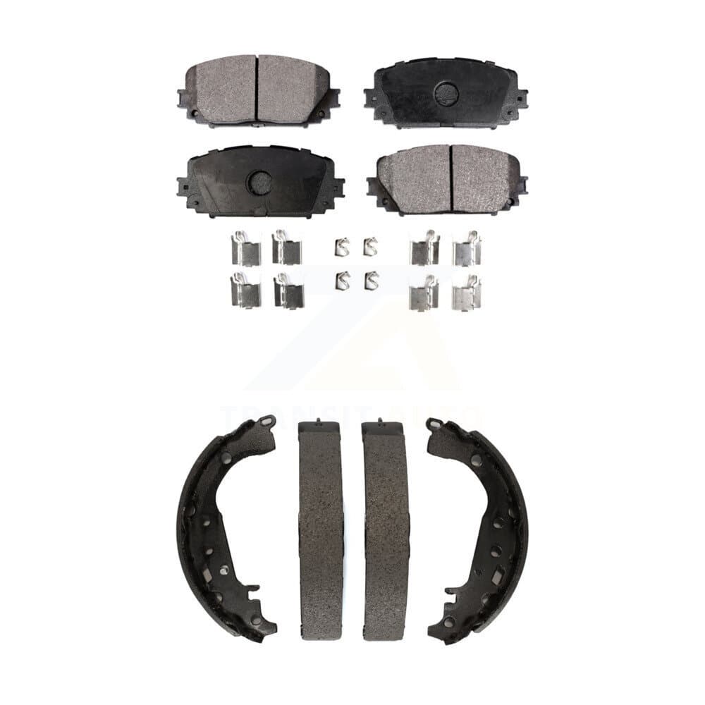 Transit Auto - KTN-100045 - Front and Rear Disc Brake Pad Kits image 1