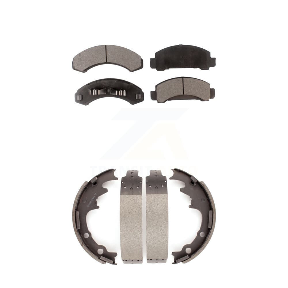 Transit Auto - KTN-100050 - Front and Rear Disc Brake Pad Kits image 1