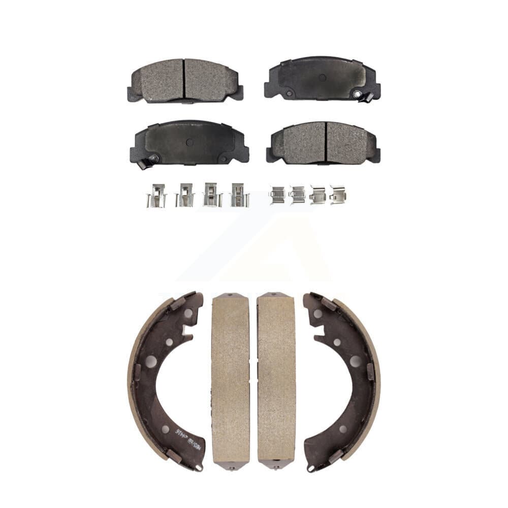 Transit Auto - KTN-100053 - Front and Rear Disc Brake Pad Kits image 1