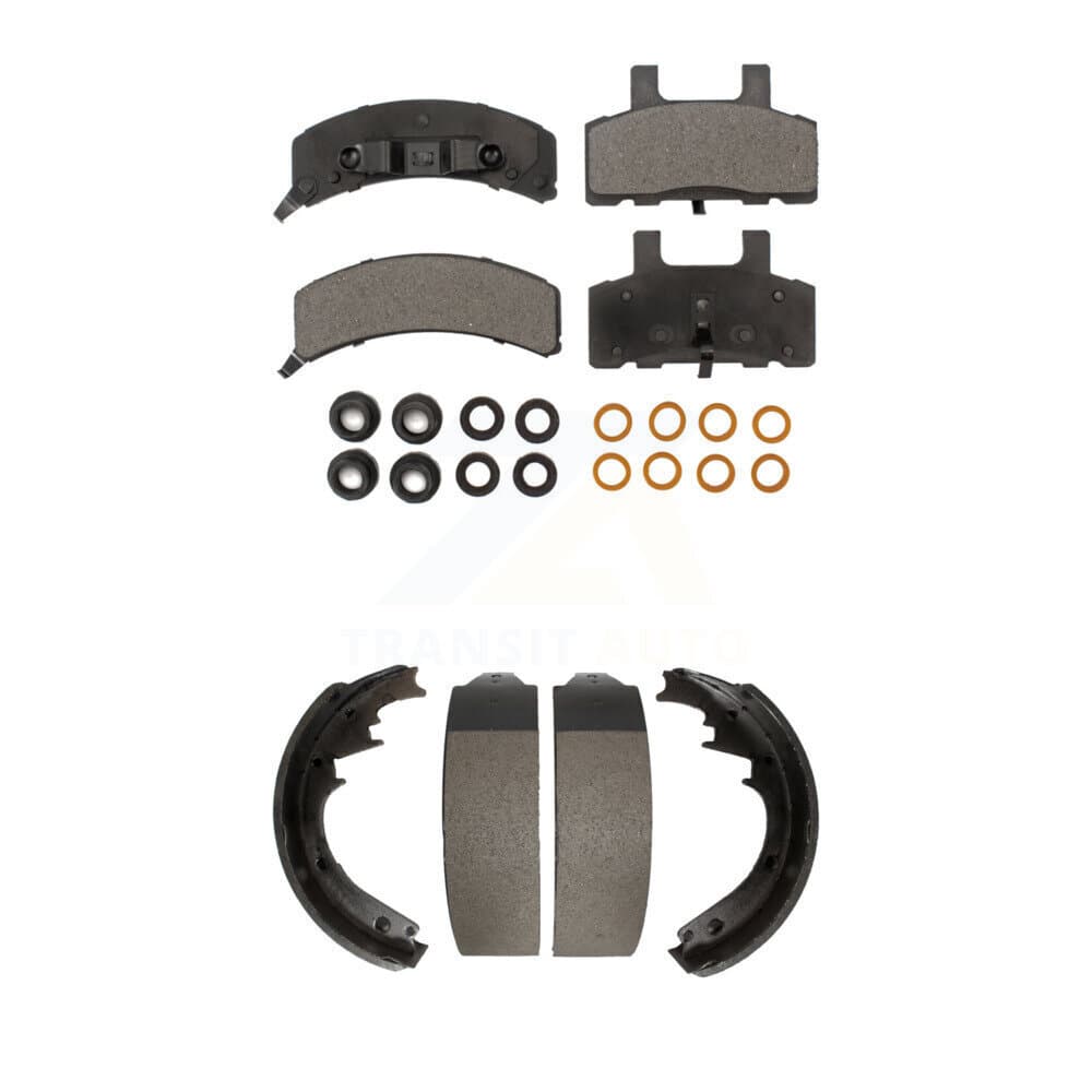 Transit Auto - KTN-100056 - Front and Rear Disc Brake Pad Kits image 1