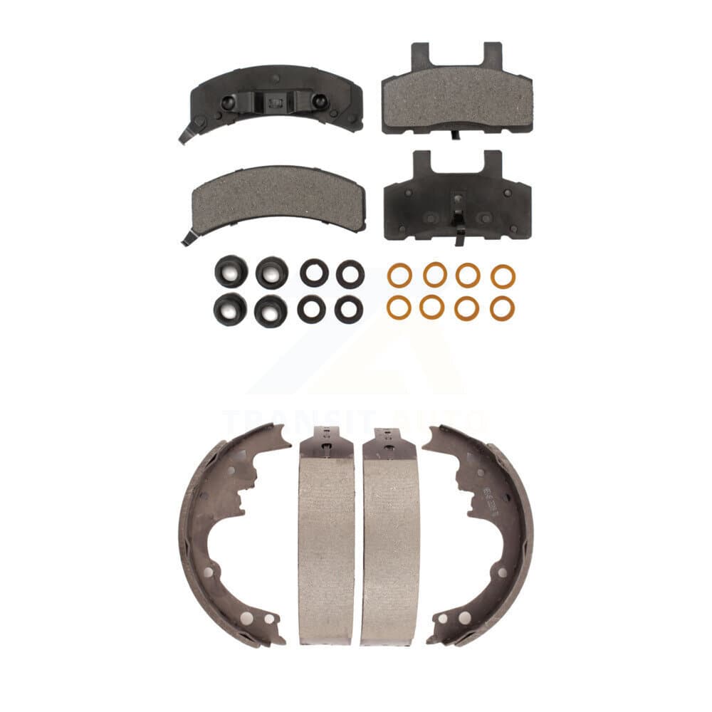 Transit Auto - KTN-100057 - Front and Rear Disc Brake Pad Kits image 1