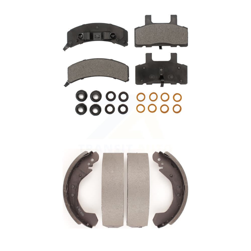 Transit Auto - KTN-100058 - Front and Rear Disc Brake Pad Kits image 1