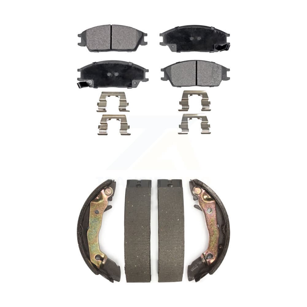 Transit Auto - KTN-100066 - Front and Rear Disc Brake Pad Kits image 1