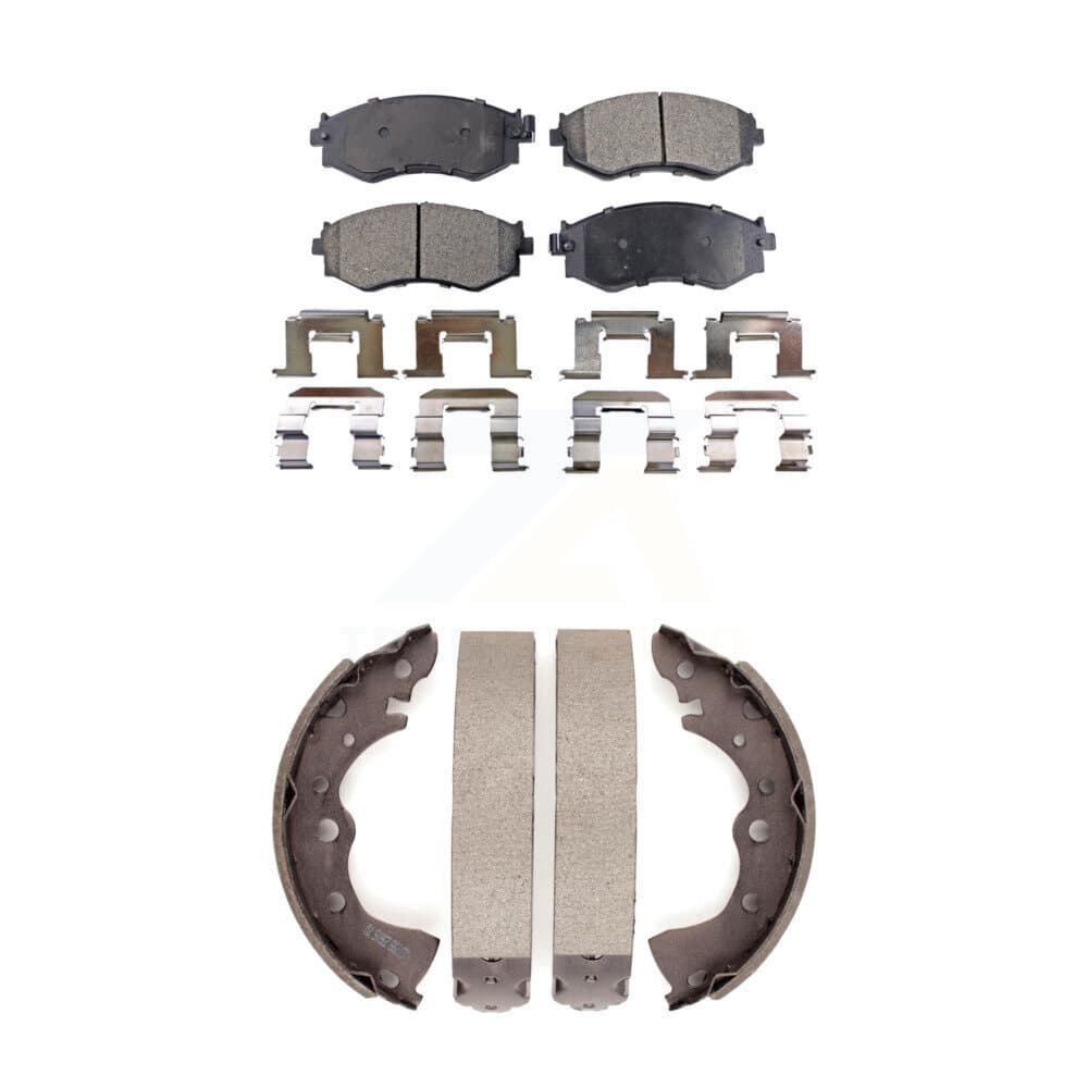 Transit Auto - KTN-100069 - Front and Rear Disc Brake Pad Kits image 1