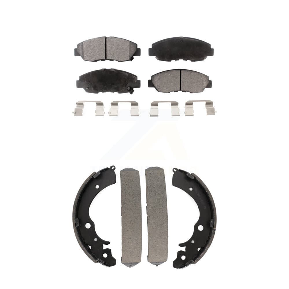 Transit Auto - KTN-100070 - Front and Rear Disc Brake Pad Kits image 1