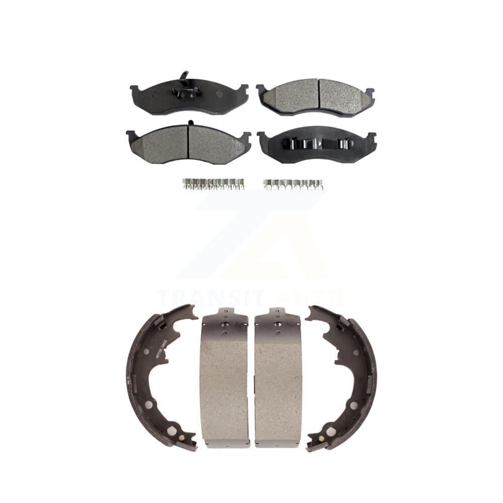Transit Auto - KTN-100078 - Front and Rear Disc Brake Pad Kits image 1