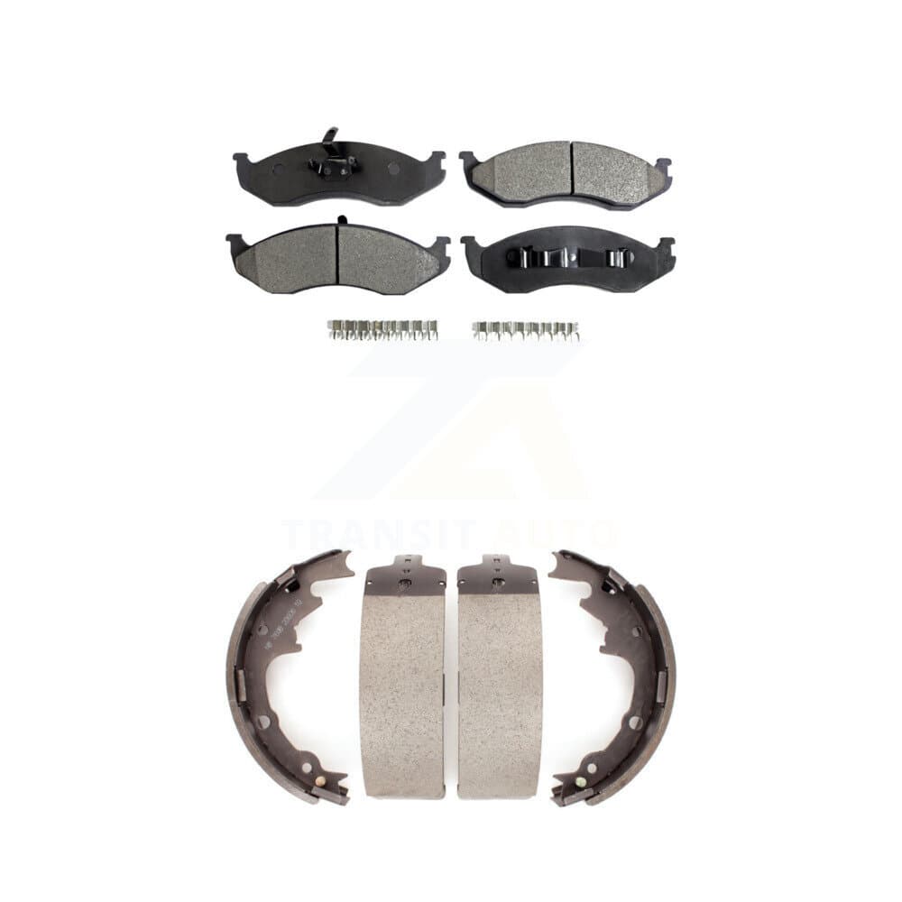 Transit Auto - KTN-100079 - Front and Rear Disc Brake Pad Kits image 1