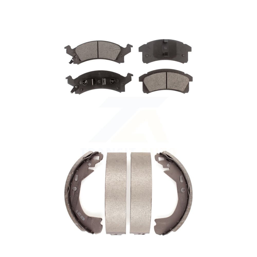 Transit Auto - KTN-100084 - Front and Rear Disc Brake Pad Kits image 1