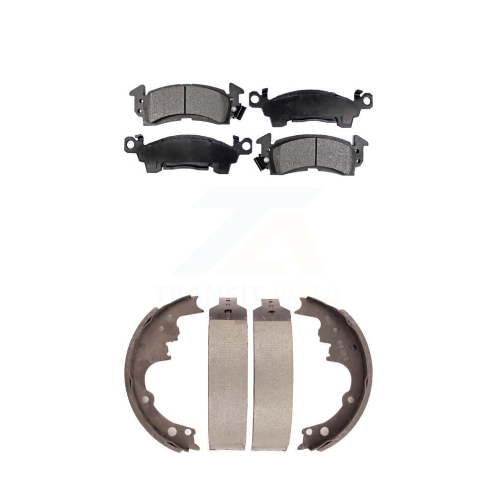 Transit Auto - KTN-100091 - Front and Rear Disc Brake Pad Kits image 1