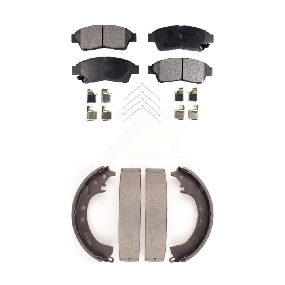 Transit Auto - KTN-100095 - Front and Rear Disc Brake Pad Kits image 1