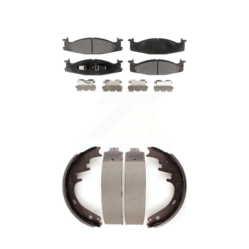 Transit Auto - KTN-100105 - Front and Rear Disc Brake Pad Kits image 1