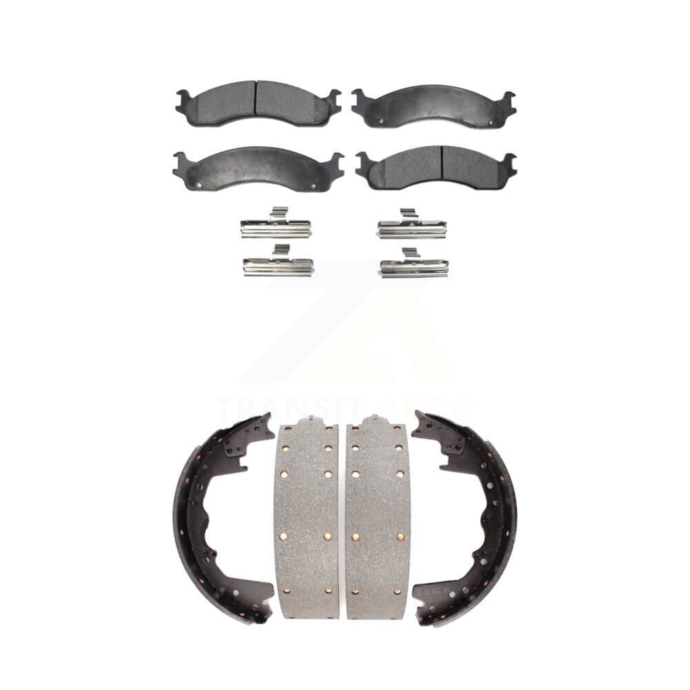 Transit Auto - KTN-100119 - Front and Rear Disc Brake Pad Kits image 1