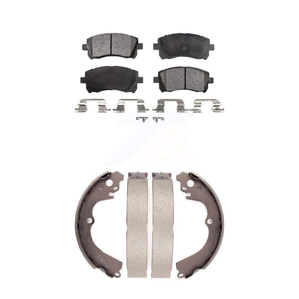 Transit Auto - KTN-100137 - Front and Rear Disc Brake Pad Kits image 1