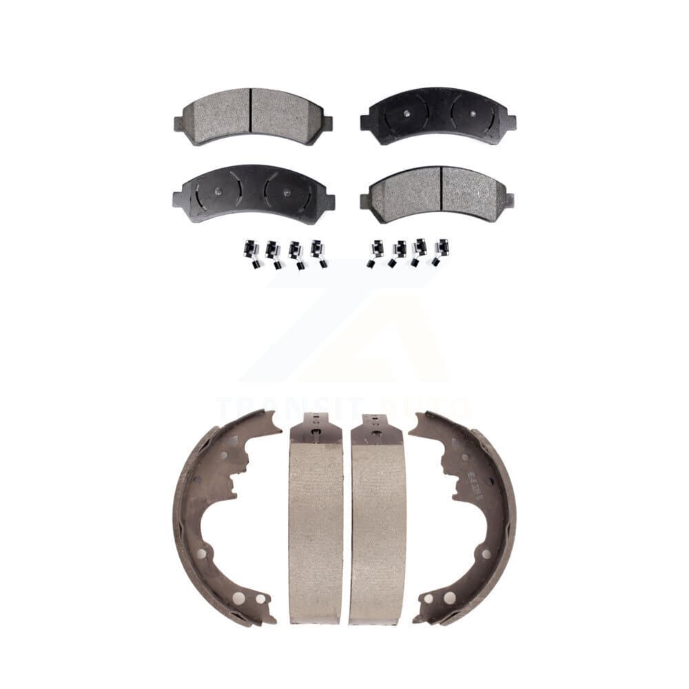 Transit Auto - KTN-100139 - Front and Rear Disc Brake Pad Kits image 1