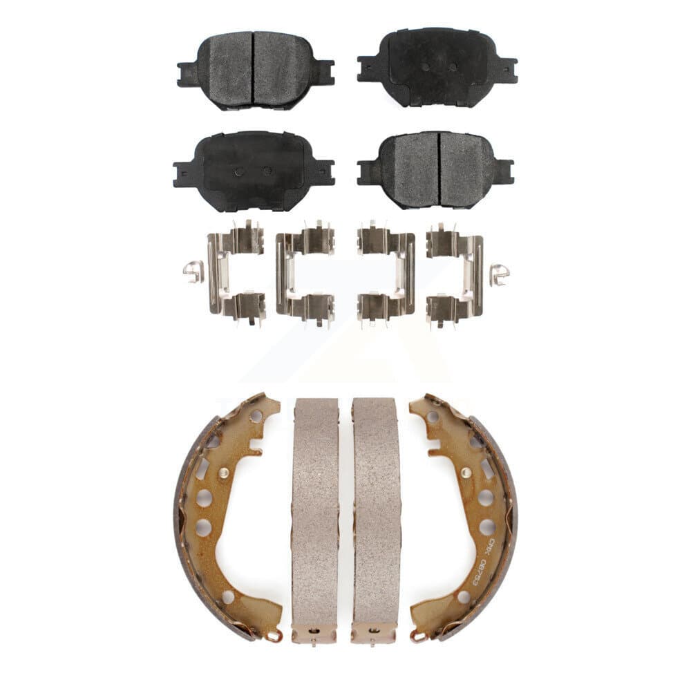 Transit Auto - KTN-100153 - Front and Rear Disc Brake Pad Kits image 1