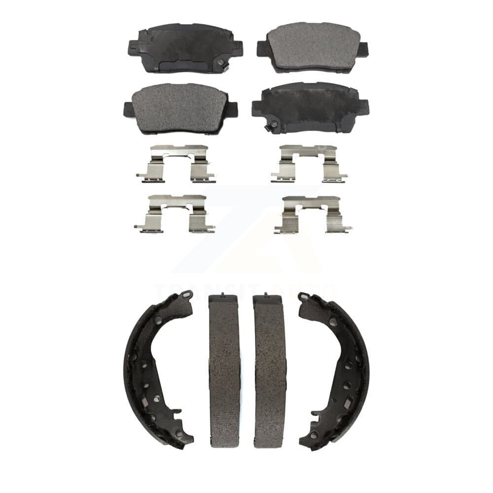 Transit Auto - KTN-100158 - Front and Rear Disc Brake Pad Kits image 1