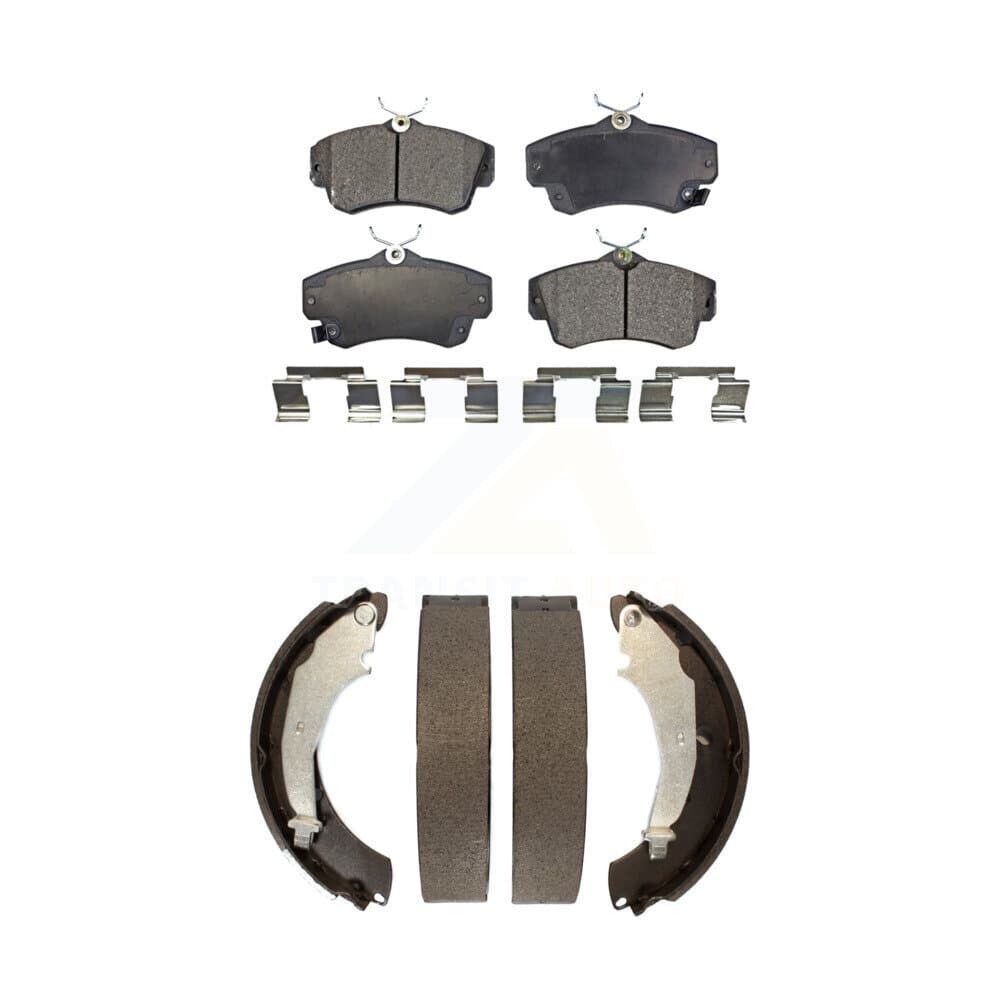 Transit Auto - KTN-100166 - Front and Rear Disc Brake Pad Kits image 1