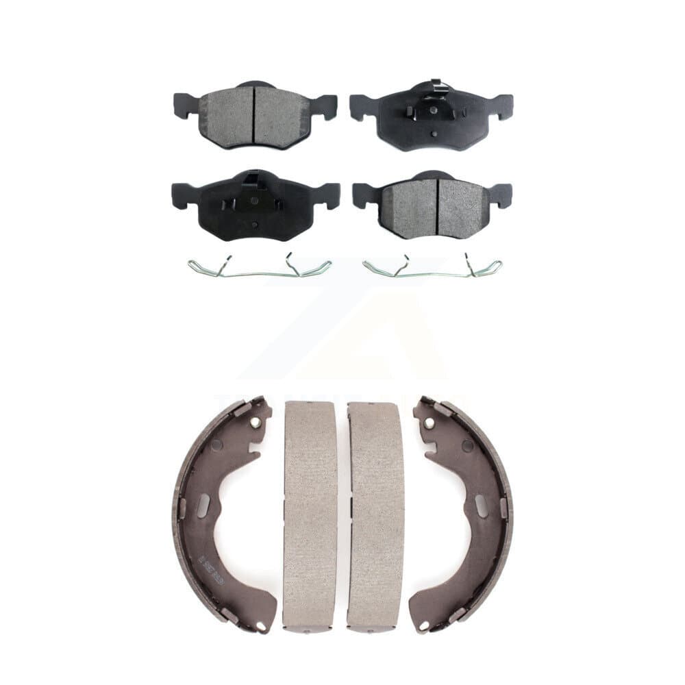 Transit Auto - KTN-100167 - Front and Rear Disc Brake Pad Kits image 1