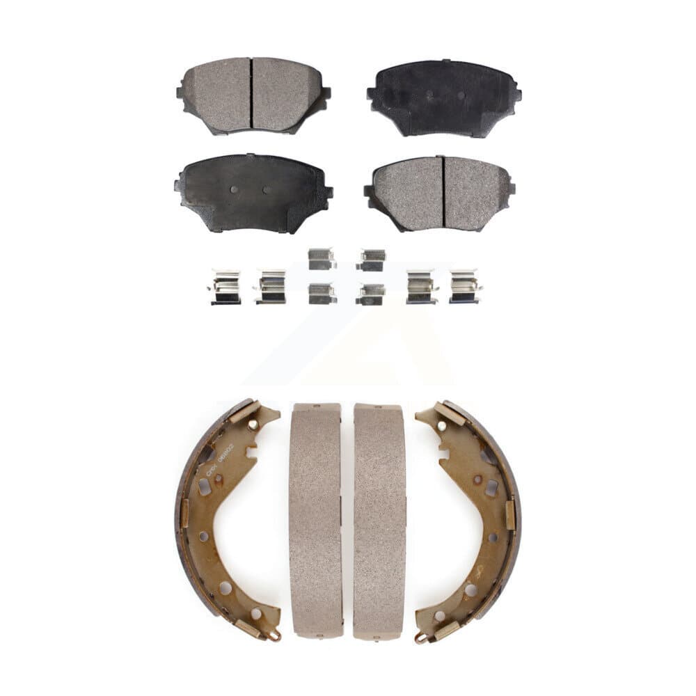 Transit Auto - KTN-100178 - Front and Rear Disc Brake Pad Kits image 1