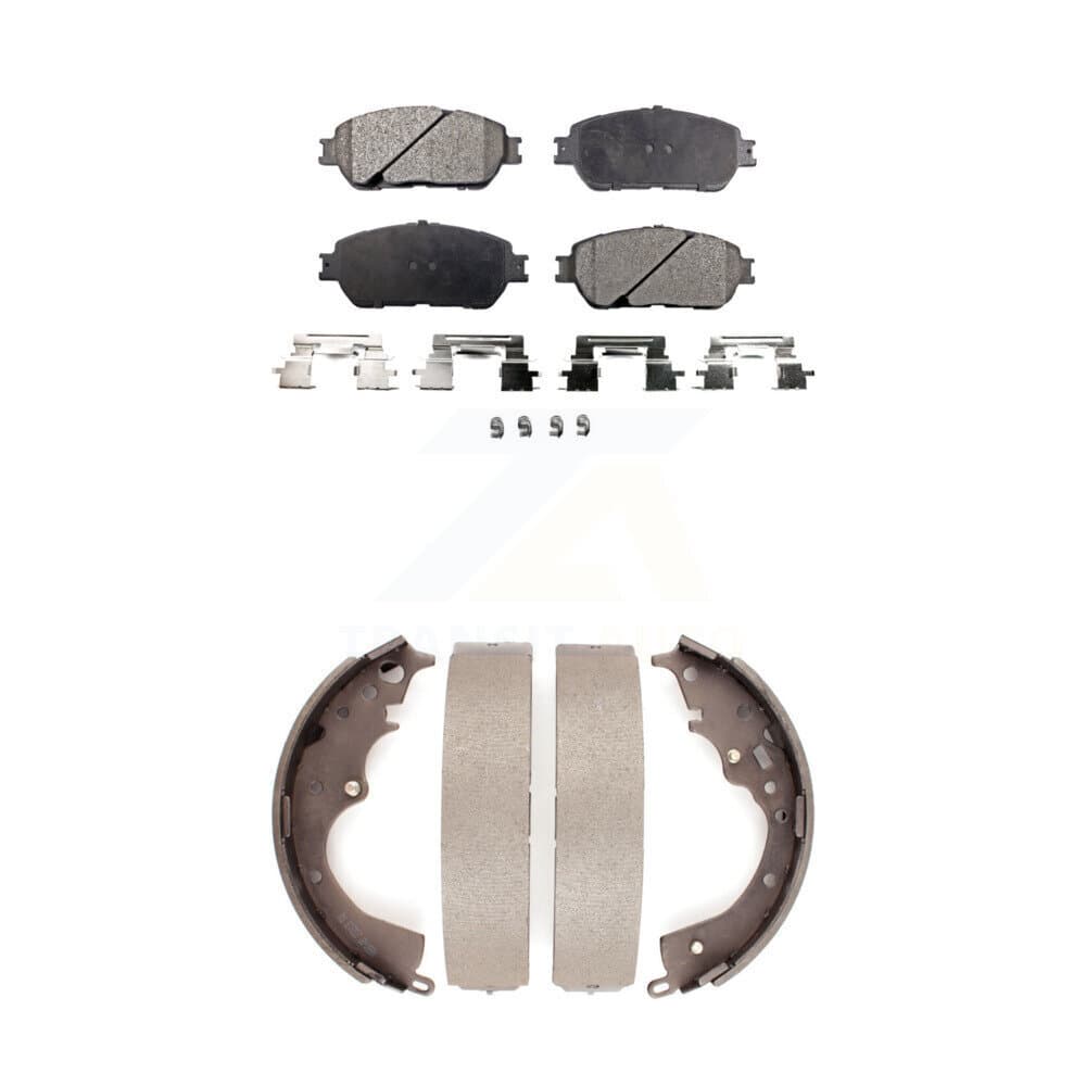 Transit Auto - KTN-100192 - Front and Rear Disc Brake Pad Kits image 1