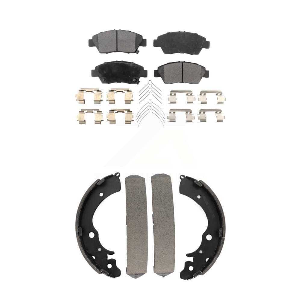 Transit Auto - KTN-100210 - Front and Rear Disc Brake Pad Kits image 1
