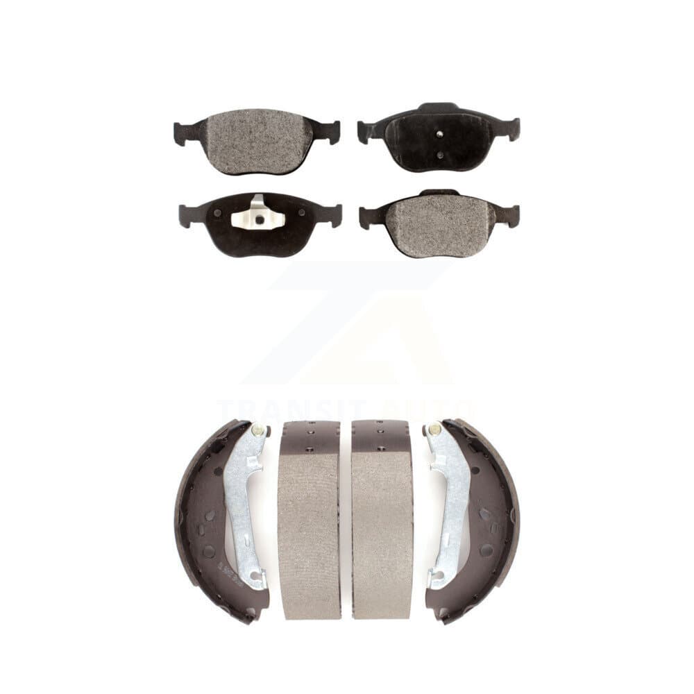 Transit Auto - KTN-100217 - Front and Rear Disc Brake Pad Kits image 1