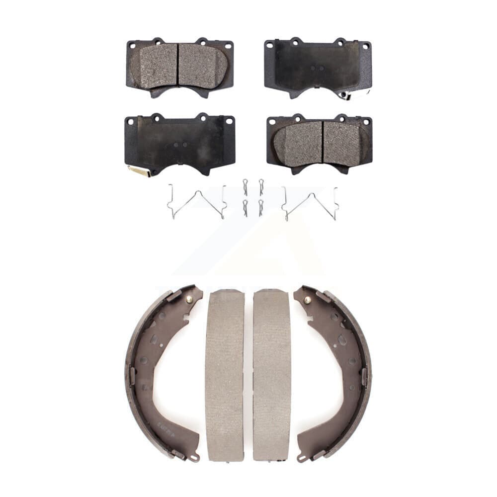 Transit Auto - KTN-100219 - Front and Rear Disc Brake Pad Kits image 1