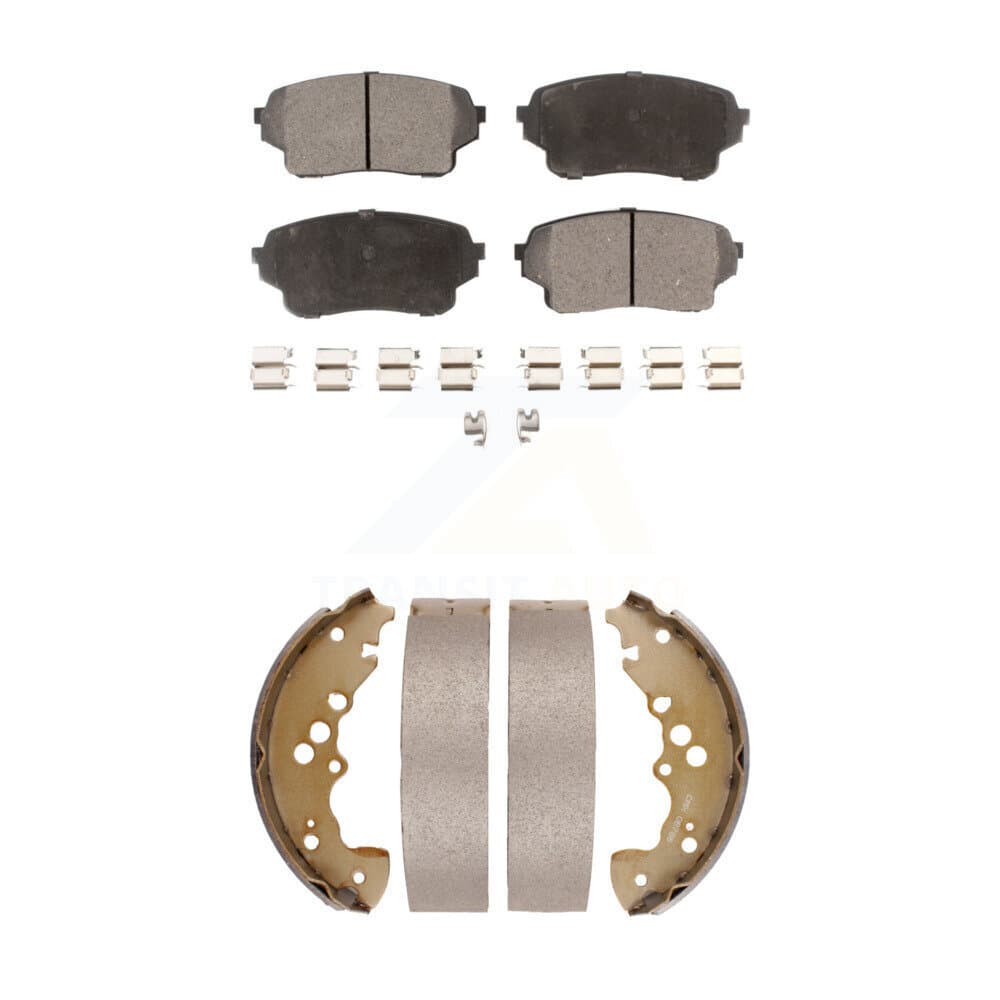 Transit Auto - KTN-100224 - Front and Rear Disc Brake Pad Kits image 1