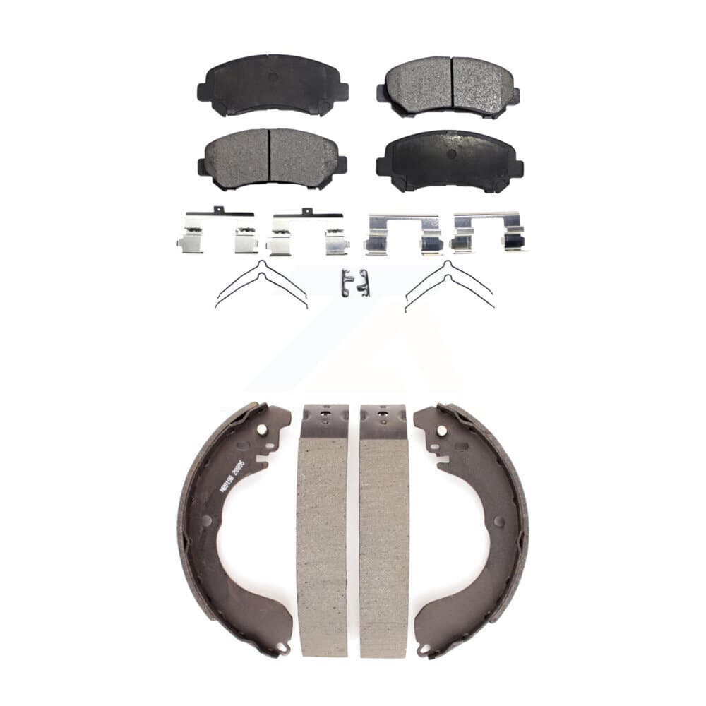 Transit Auto - KTN-100226 - Front and Rear Disc Brake Pad Kits image 1