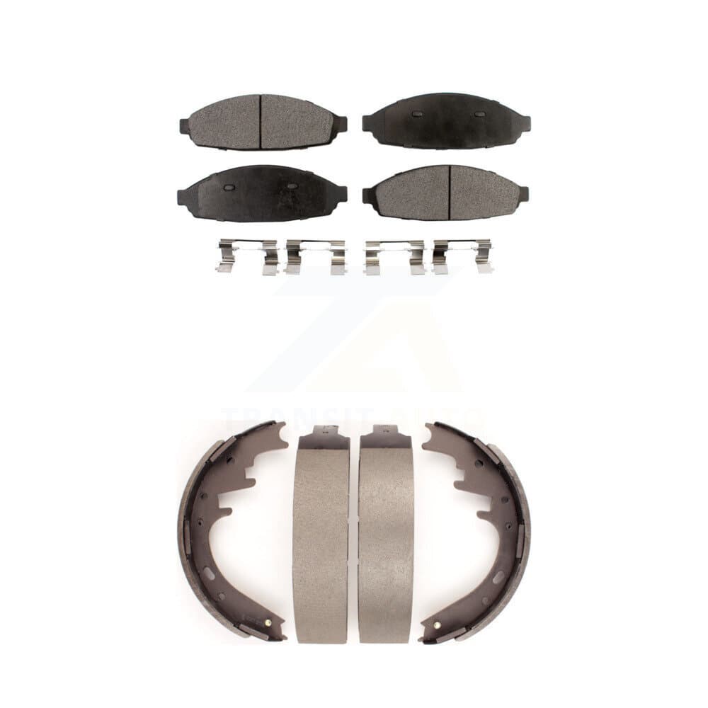 Transit Auto - KTN-100238 - Front and Rear Disc Brake Pad Kits image 1