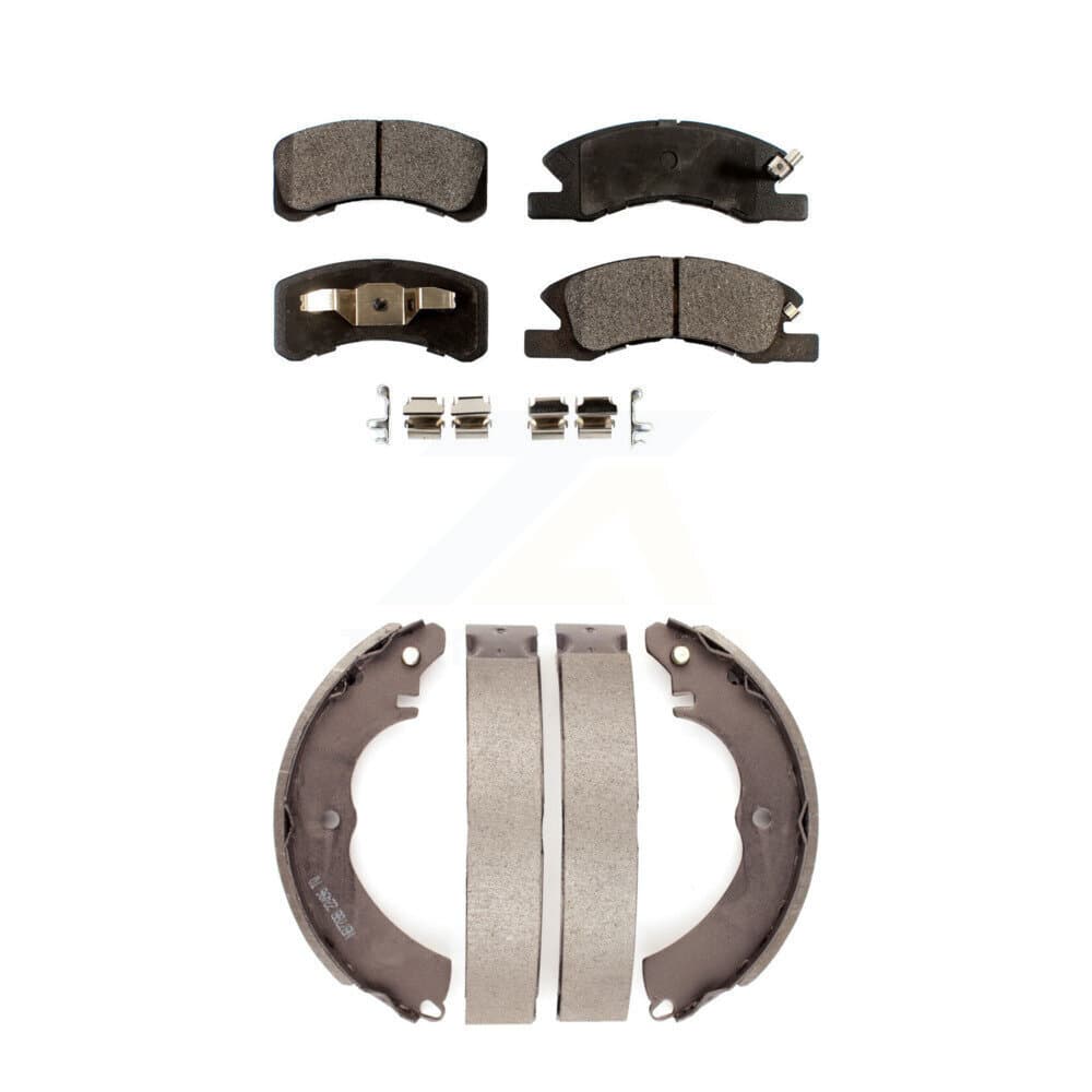 Transit Auto - KTN-100242 - Front and Rear Disc Brake Pad Kits image 1