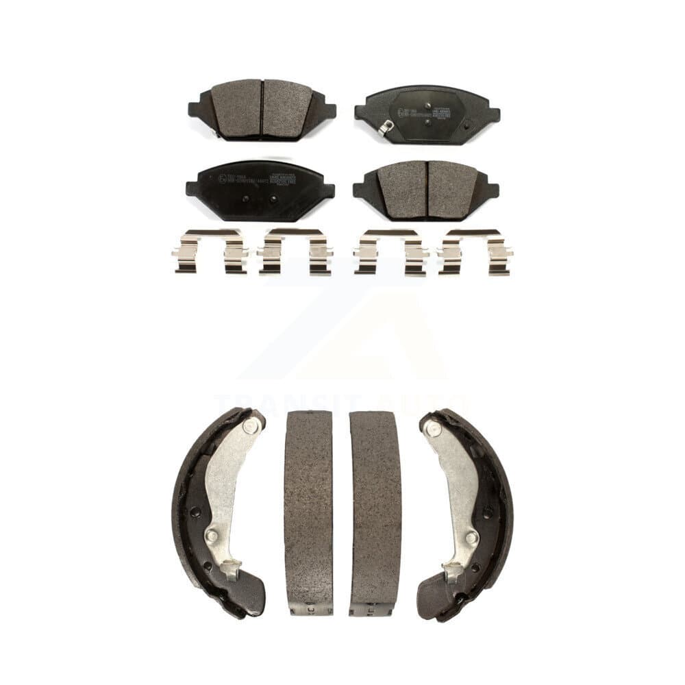 Transit Auto - KTN-100243 - Front and Rear Disc Brake Pad Kits image 1