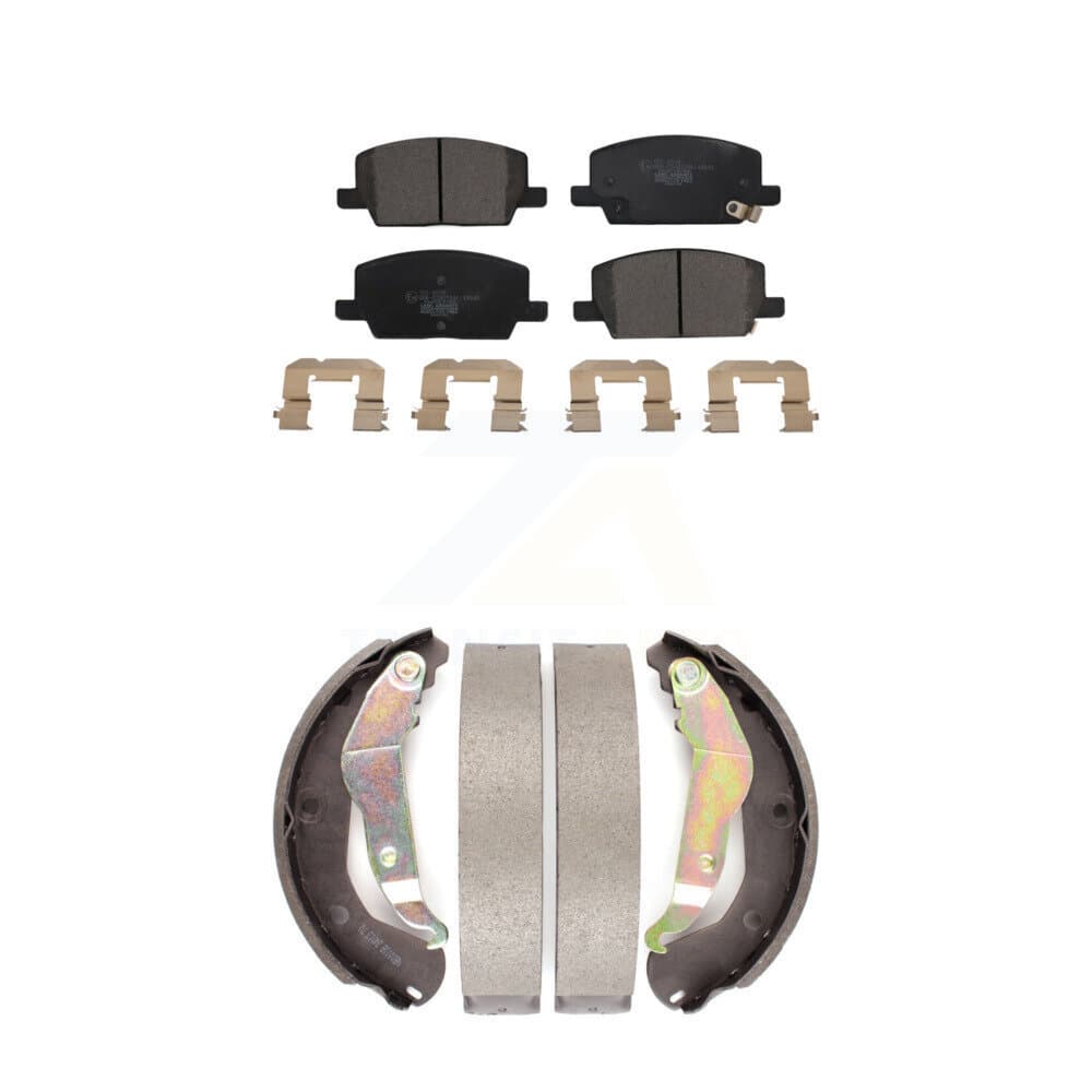 Transit Auto - KTN-100244 - Front and Rear Disc Brake Pad Kits image 1