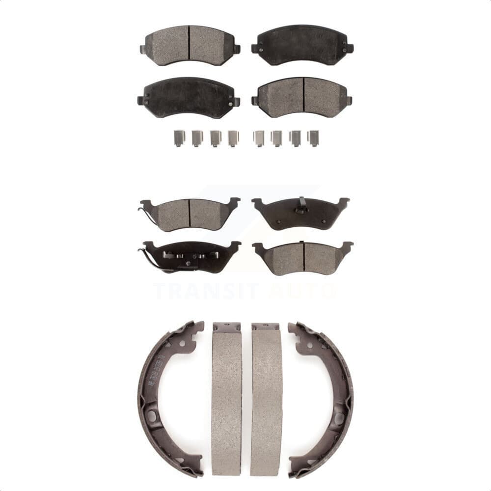 Transit Auto - KTN-100518 - Front and Rear Disc Brake Pad Kits image 1